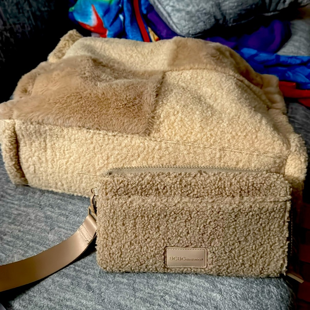 BCBGeneration Tote & Wristlet